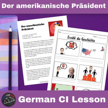 Der amerikanische Präsident German Comprehensible Input Lesson