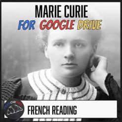 Marie Curie French reading activity