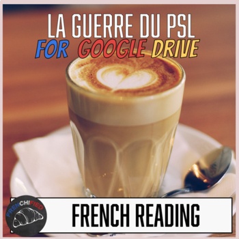 Guerre du Pumpkin Spice Latte French reading activity for Google™ drive