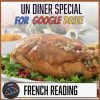 Diner Special French short story Google