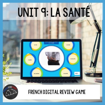 French level 1 unit 9 digital review game