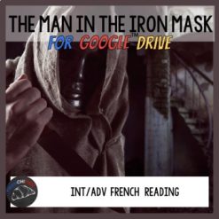 Man in the Iron Mask French reading