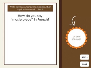 Plugged-in French level 2 unit 2 digital review game: En ville