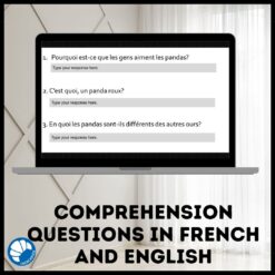 Pandas French reading activity for Google™ Drive 7 Pandas French reading activity for Google™ Drive