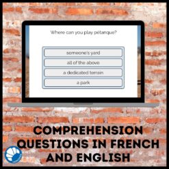 La Pétanque French reading activity Google™ drive version 7 La Pétanque French reading activity Google™ drive version