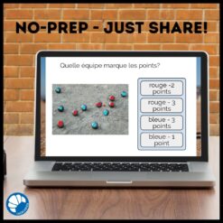 La Pétanque French reading activity Google™ drive version 8 La Pétanque French reading activity Google™ drive version