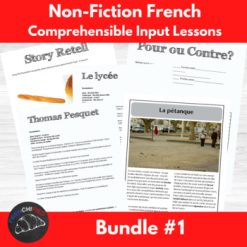 French Comprehensible Input Lessons