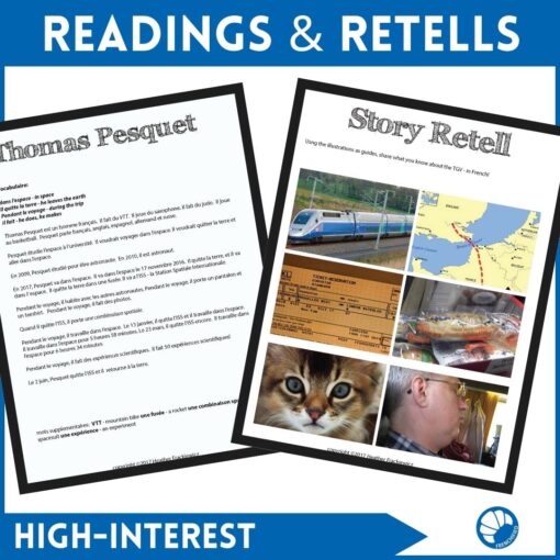 French Comprehensible Input Lessons Nonfiction Bundle #1 - Image 3