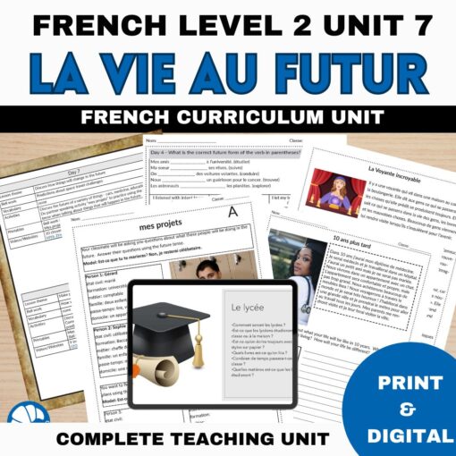 French comprehensible input unit 7