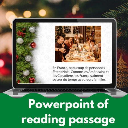 The Christmas season in France reading - magazine and activities - Noel en France