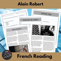 Alain Robert French reading