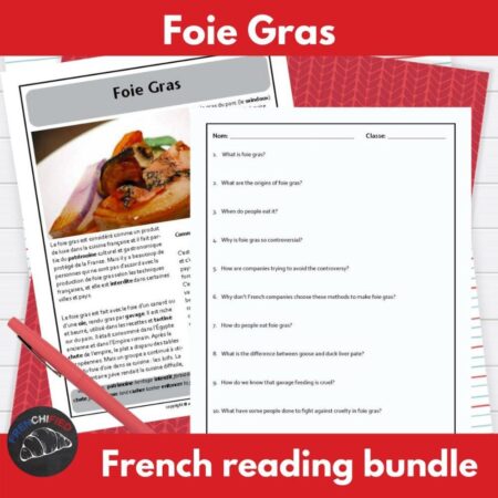 Foie Gras French reading
