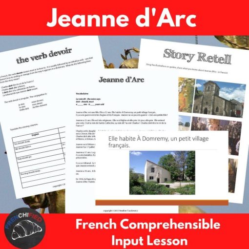 Joan of Arc French CI lesson