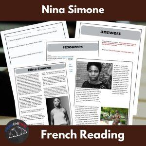 Nina Simone French reading