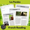 Pandas French reading