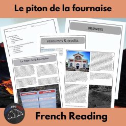 Piton de la Fournaise French reading