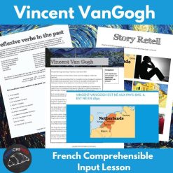 Van Gogh French Comprehensible Input Lesson