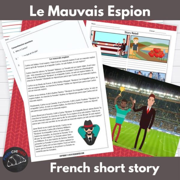 Free French Comprehensible Input Story