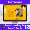 Le Fromage French reading