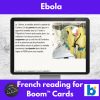 Ebola French reading