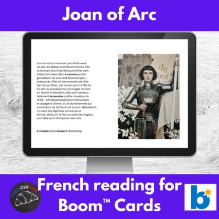 Joan of Arc French reading