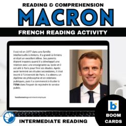 Emmanuel Macron French reading