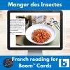 Manger des insectes French reading