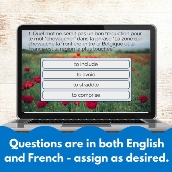 Un Métier Explosif French reading activity for Boom Cards™