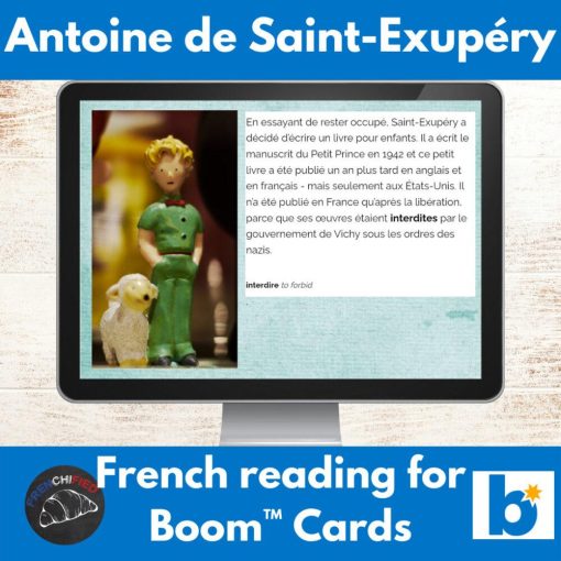 Antoine de Saint-Exupéry French reading