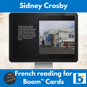 Sidney Crosby French reading