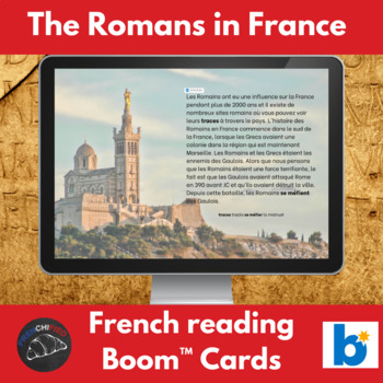 Romans in France French reading activity