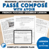 French passe compose with avoir