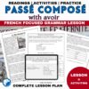 passe compose with avoir