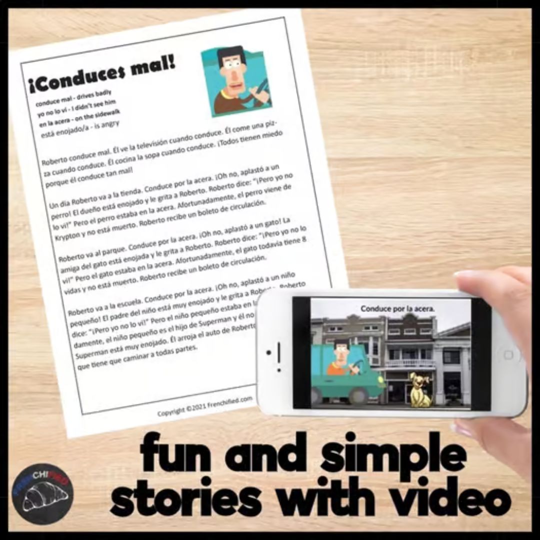 Spanish Bundle 3 Comprehensible Input Lessons 5 Spanish Bundle 3 Comprehensible Input Lessons - Image 5