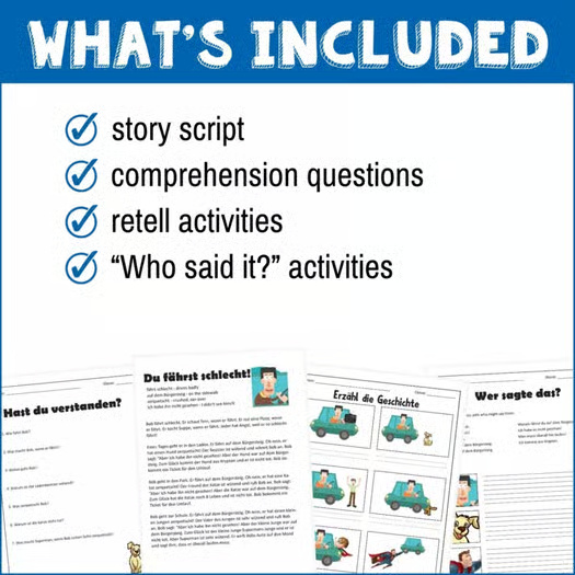 German bundle 3 Comprehensible input lessons 5 German bundle 3 Comprehensible input lessons - Image 5