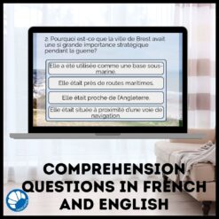 Andrée Peel Google™ drive French reading comprehension activity 7 Andrée Peel Google™ drive French reading comprehension activity