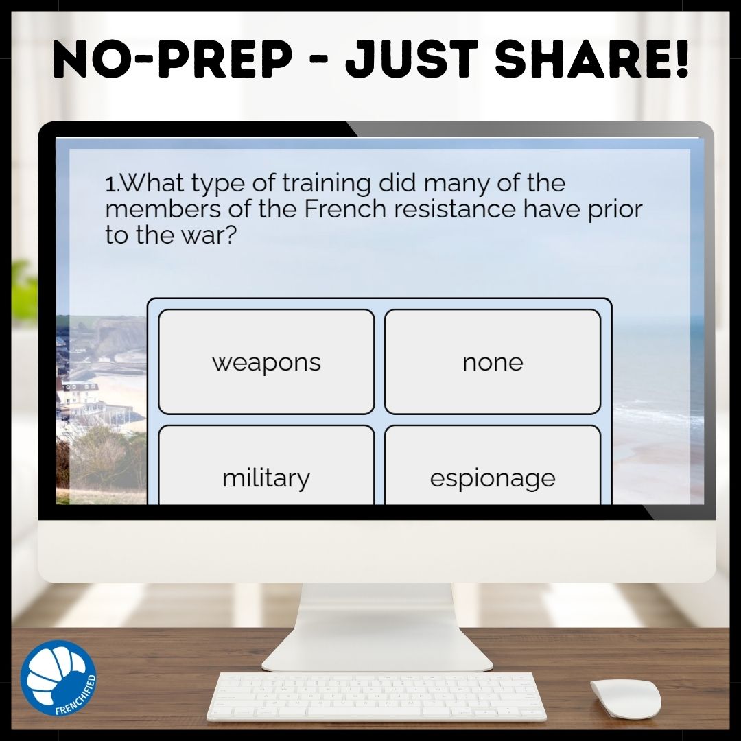 Andrée Peel Google™ drive French reading comprehension activity 4 Andrée Peel Google™ drive French reading comprehension activity - Image 4