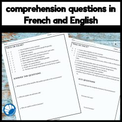 Animals bundle French reading comprehension activities 7 Animals bundle French reading comprehension activities