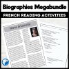 French biography megabundle
