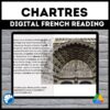 Chartres cathedral google French reading