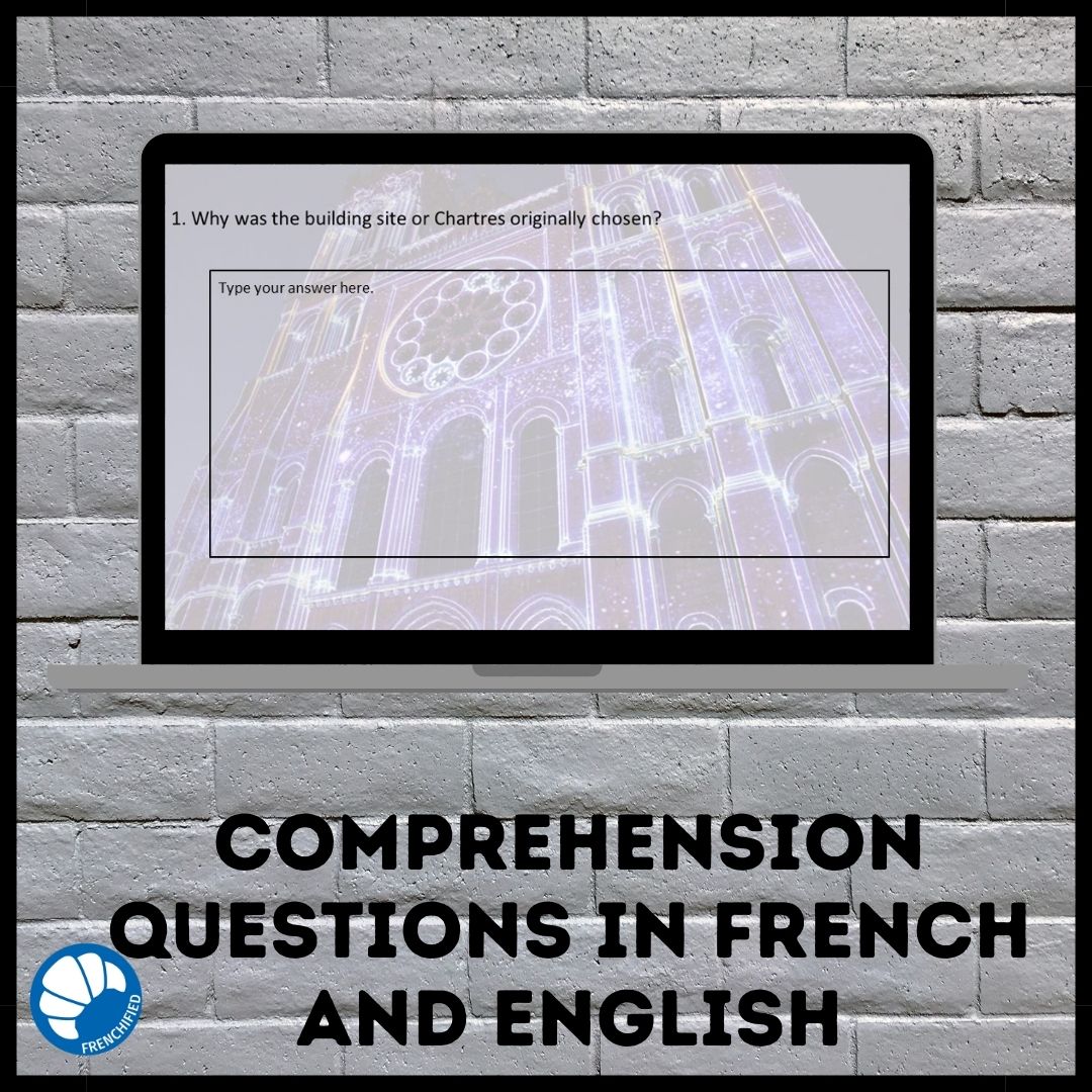 Chartres Cathedral Google™ drive reading for int/adv French learners 3 Chartres Cathedral Google™ drive reading for int/adv French learners - Image 3