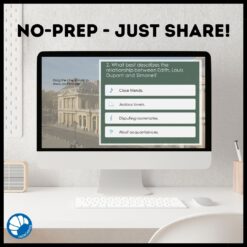 Edith Piaf Google™ drive French reading comprehension activity