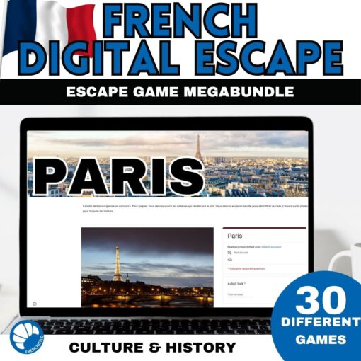 French digital escape games