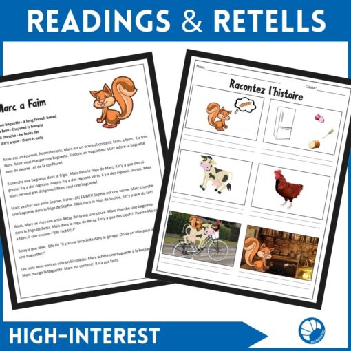 French Short Story bundle 1 Comprehensible Input - Image 3