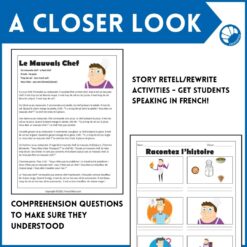 French Short Story bundle 1 Comprehensible Input