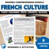 French culture reading bundle