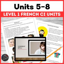 French comprehensible input units