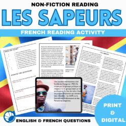 Sapeurs bundle French reading