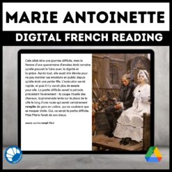 Marie Antoinette Google French reading
