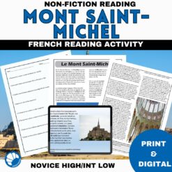 Mont Saint-Michel French reading